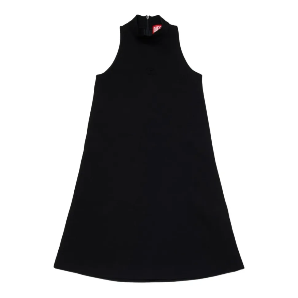 Vestido de cuello alto Damy
