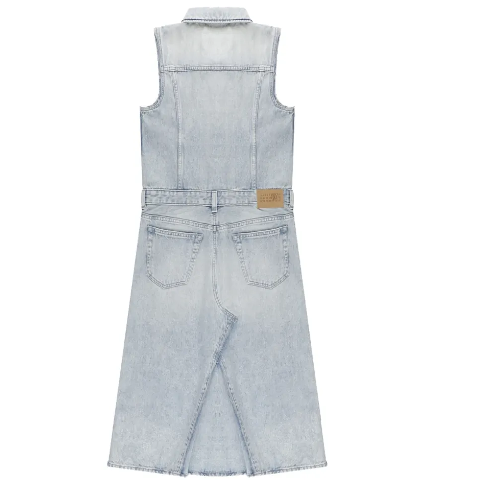 Vestido Denim Sin Mangas