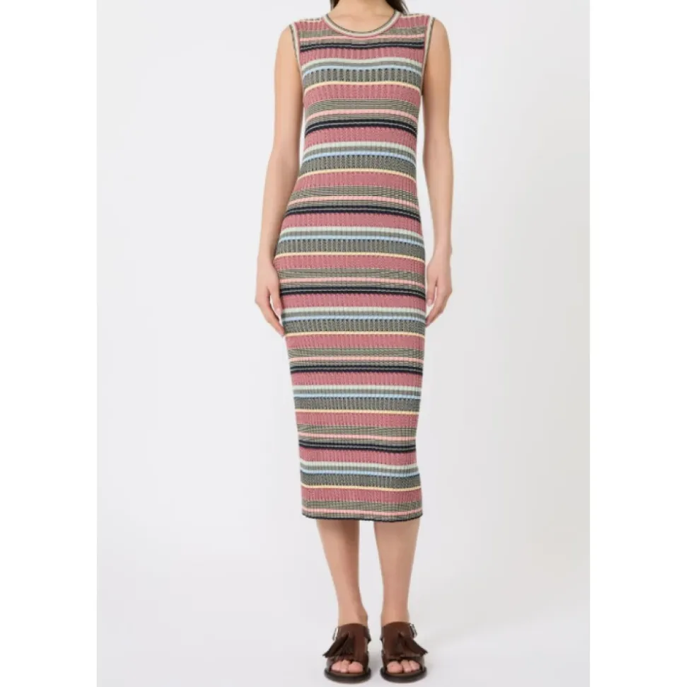 Vestido de punto de viscosa
