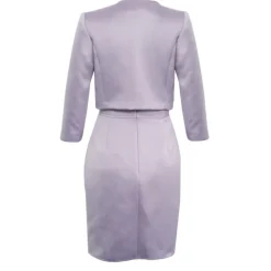 Vestido de Satén Duchess con Chaqueta