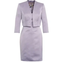 Vestido de Satén Duchess con Chaqueta