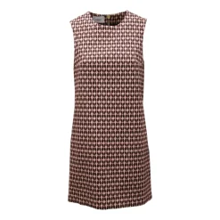 Vestido Estampado Corazones Estilo Vaina