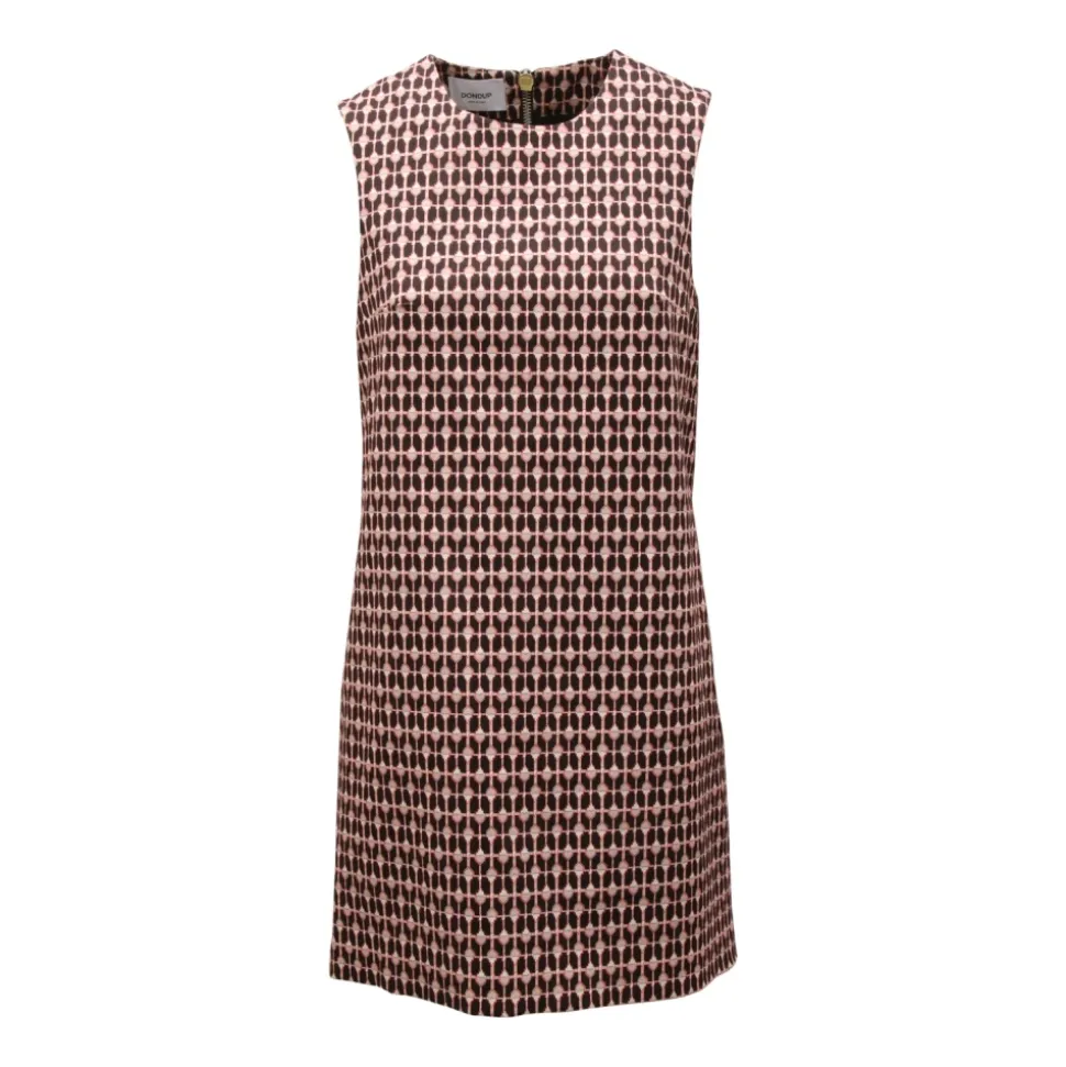 Vestido Estampado Corazones Estilo Vaina