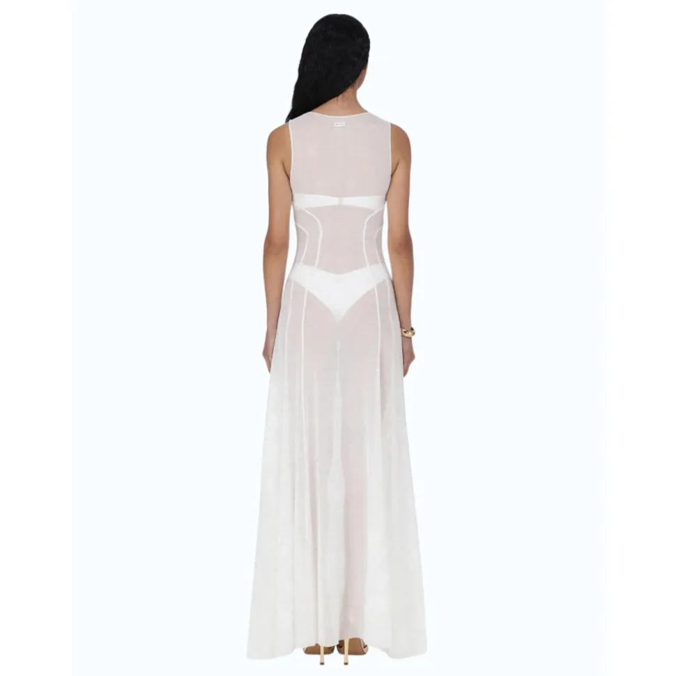 Vestido Largo de Tul