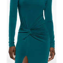 Vestido Largo Drapeado
