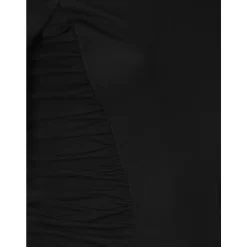 Vestido Midi Largo de Manga Reúne