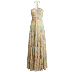 Vestido Tejido de Crinkle de Poliéster