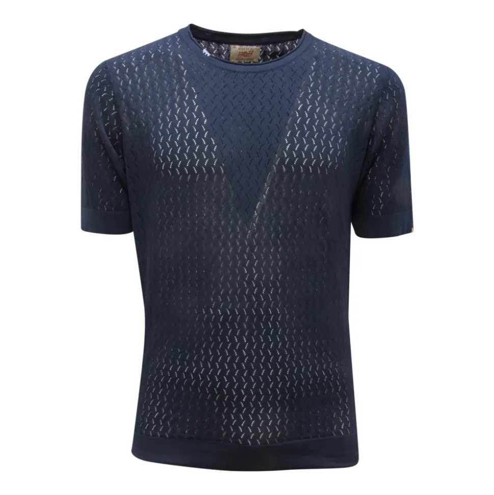 Waves Perforated Knit