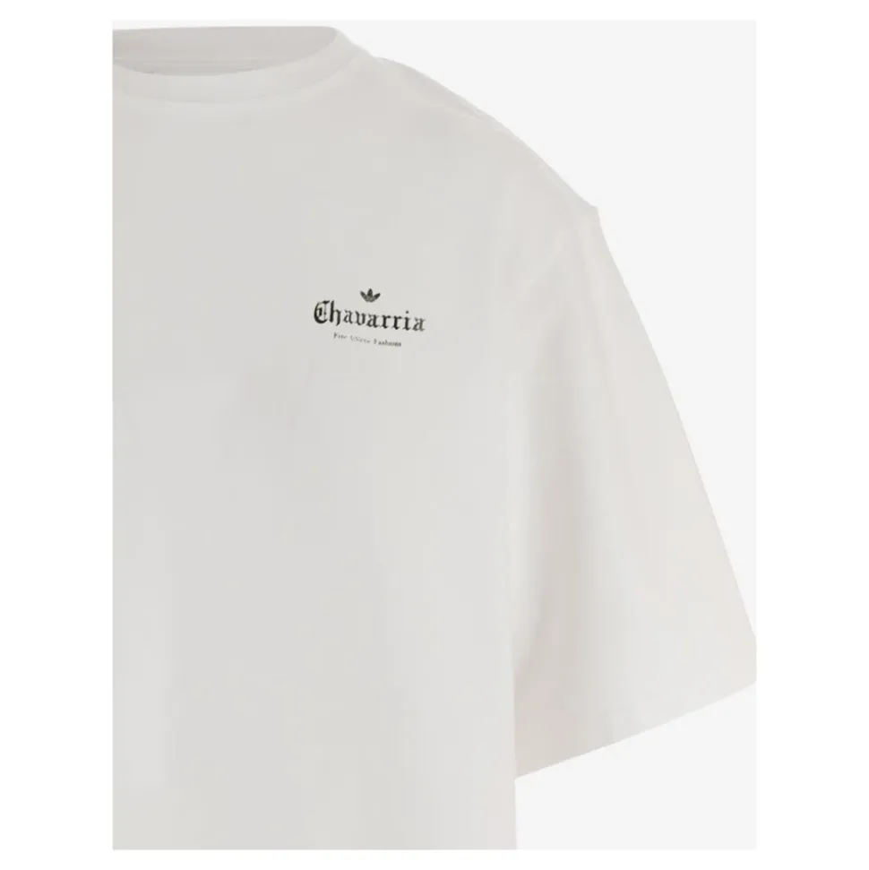 Willy Chavarria Camiseta de Algodón con Logo