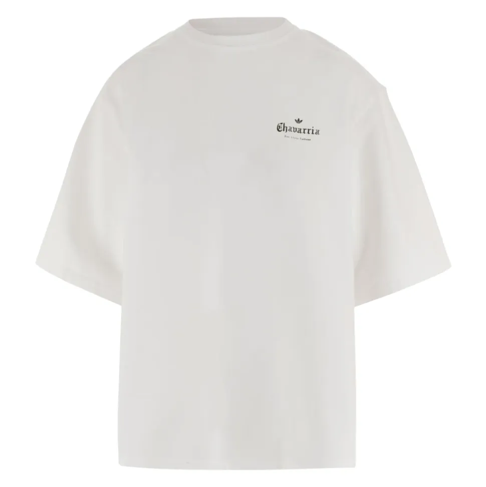 Willy Chavarria Camiseta de Algodón con Logo