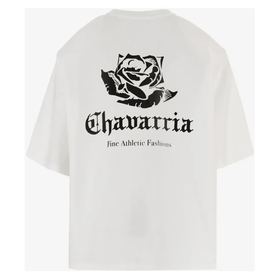 Willy Chavarria Camiseta de Algodón con Logo