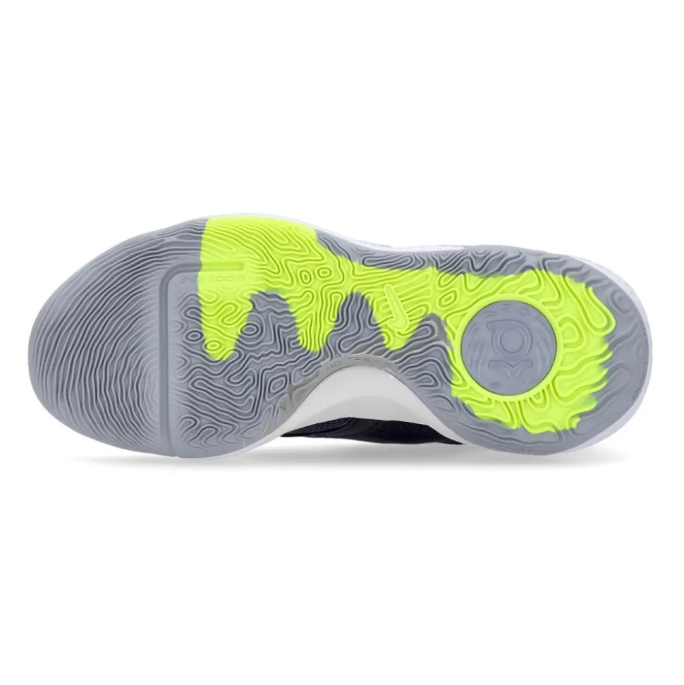 X Zapatilla de Baloncesto Hombre Blanco/Negro/Gris