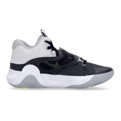 X Zapatilla de Baloncesto Hombre Blanco/Negro/Gris