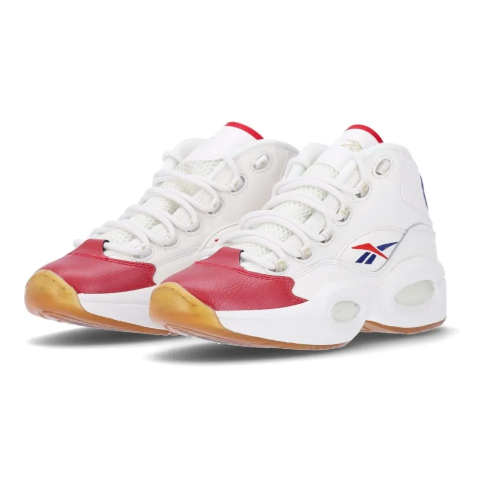 Zapatilla de baloncesto para hombre Question Mid Tiza/vector Rojo/vector Azul