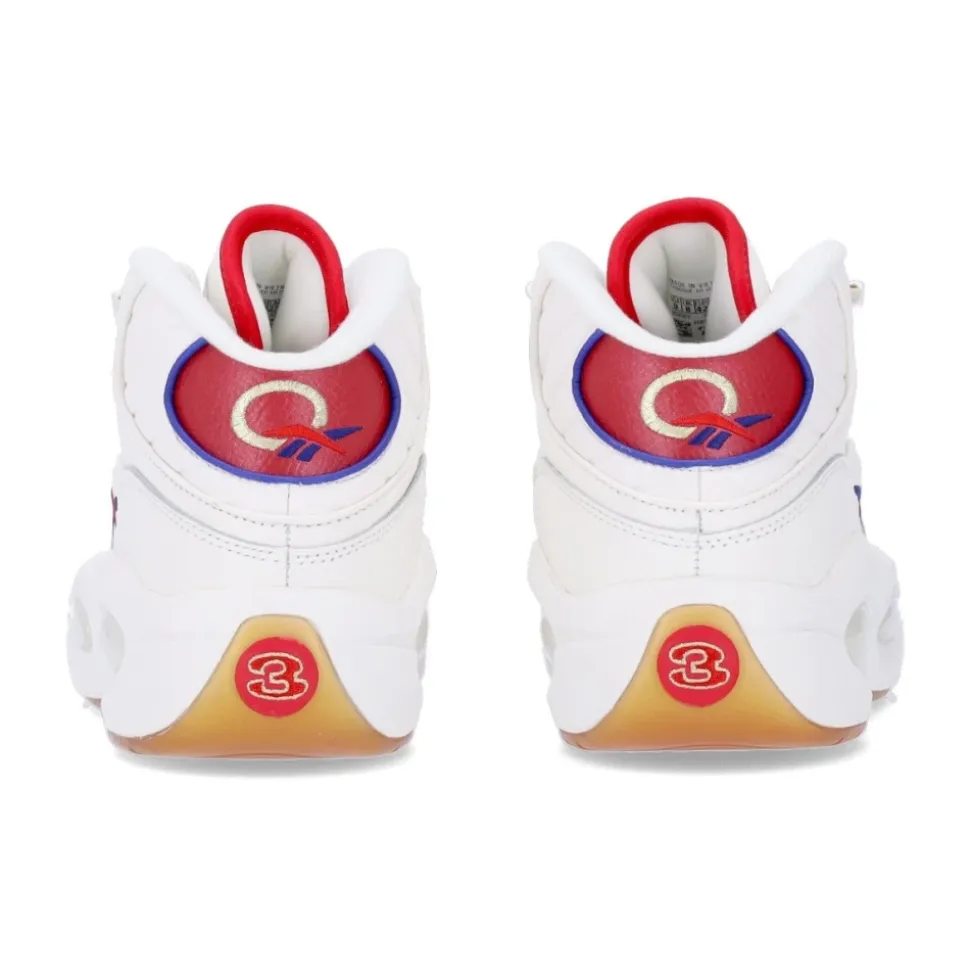 Zapatilla de baloncesto para hombre Question Mid Tiza/vector Rojo/vector Azul