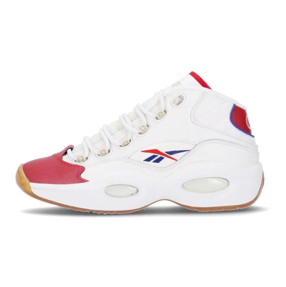 Zapatilla de baloncesto para hombre Question Mid Tiza/vector Rojo/vector Azul