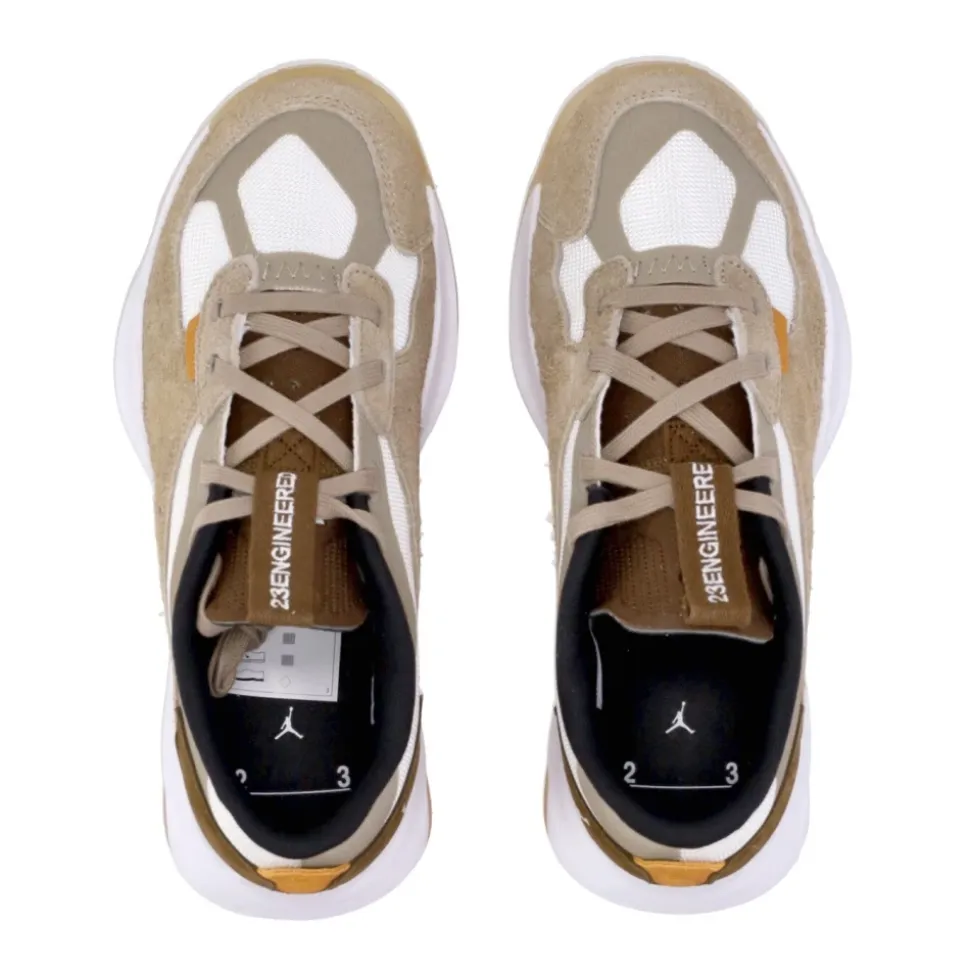 Zapatillas Bajas Caqui/Blanco/Oliva Claro Reflectante