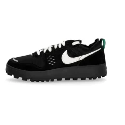 Zapatillas City Negras con Detalles Verdes