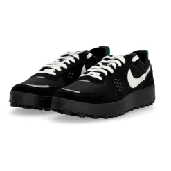 Zapatillas City Negras con Detalles Verdes