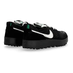 Zapatillas City Negras con Detalles Verdes