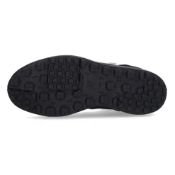 Zapatillas City Negras con Detalles Verdes