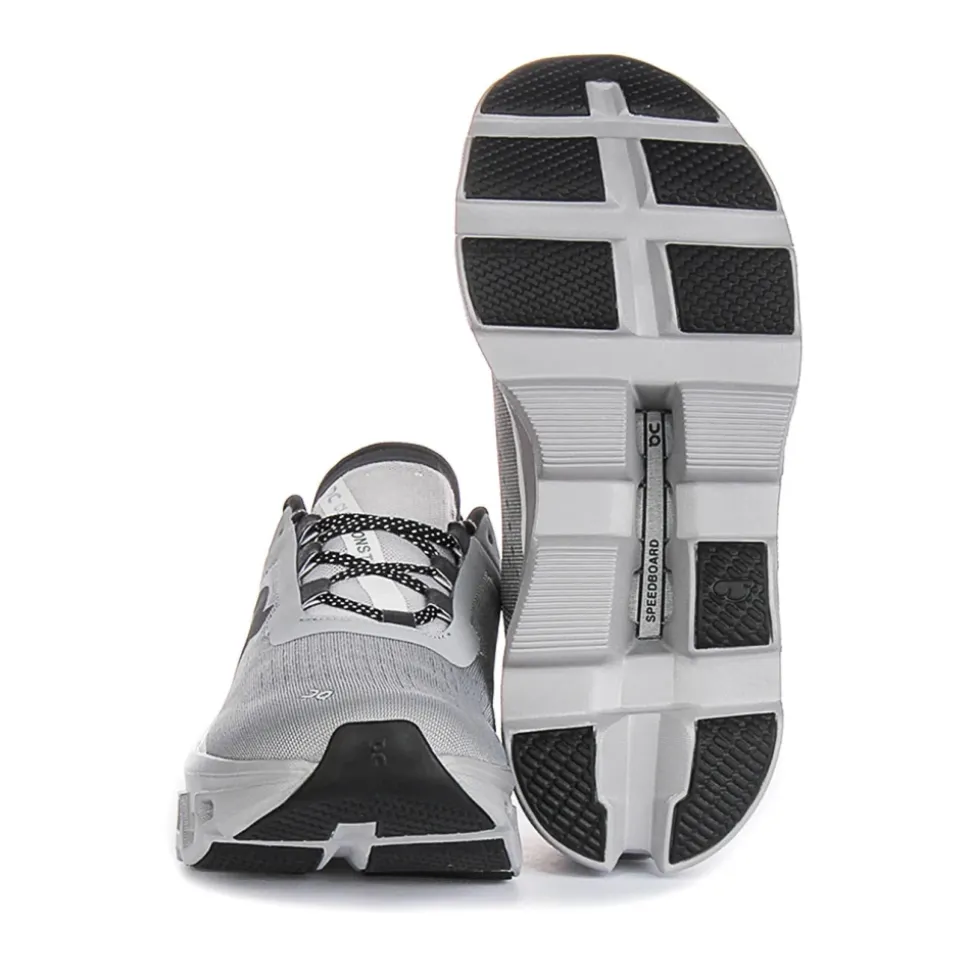 Zapatillas Cloudmonster Malla Gris Negro Hombre