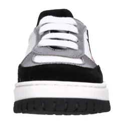 Zapatillas de ante y tela