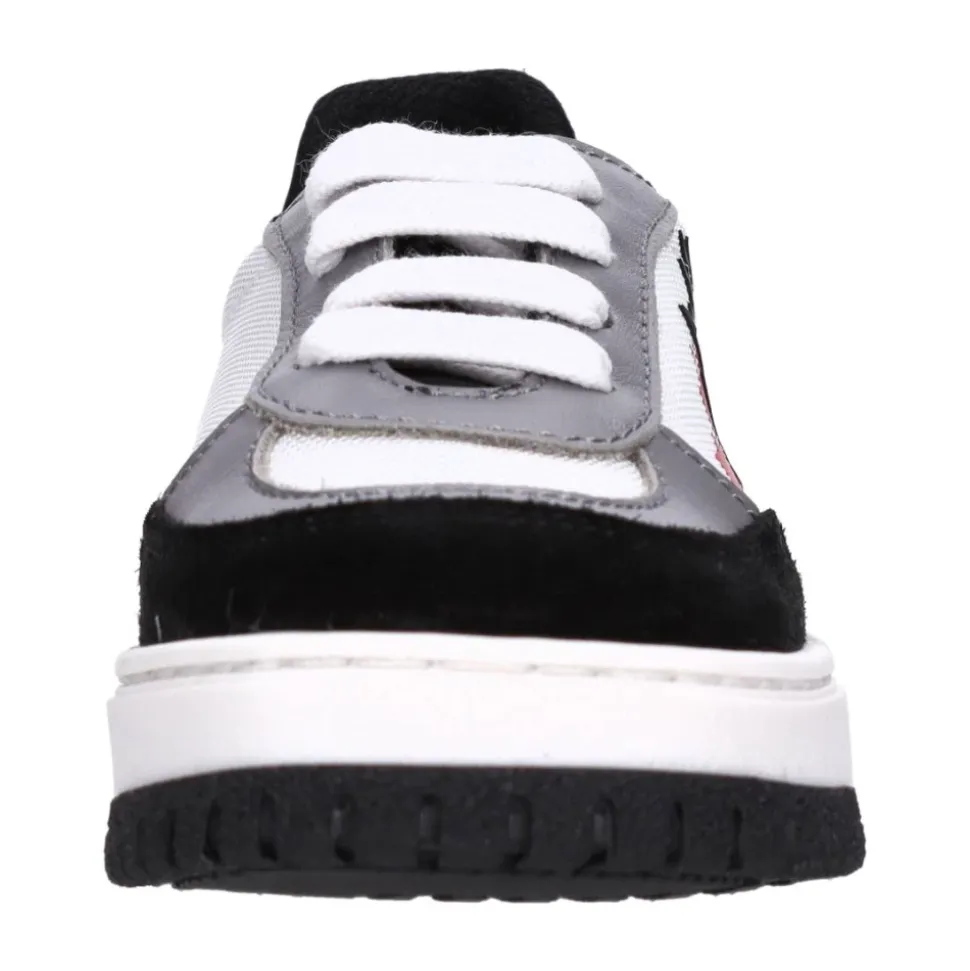 Zapatillas de ante y tela