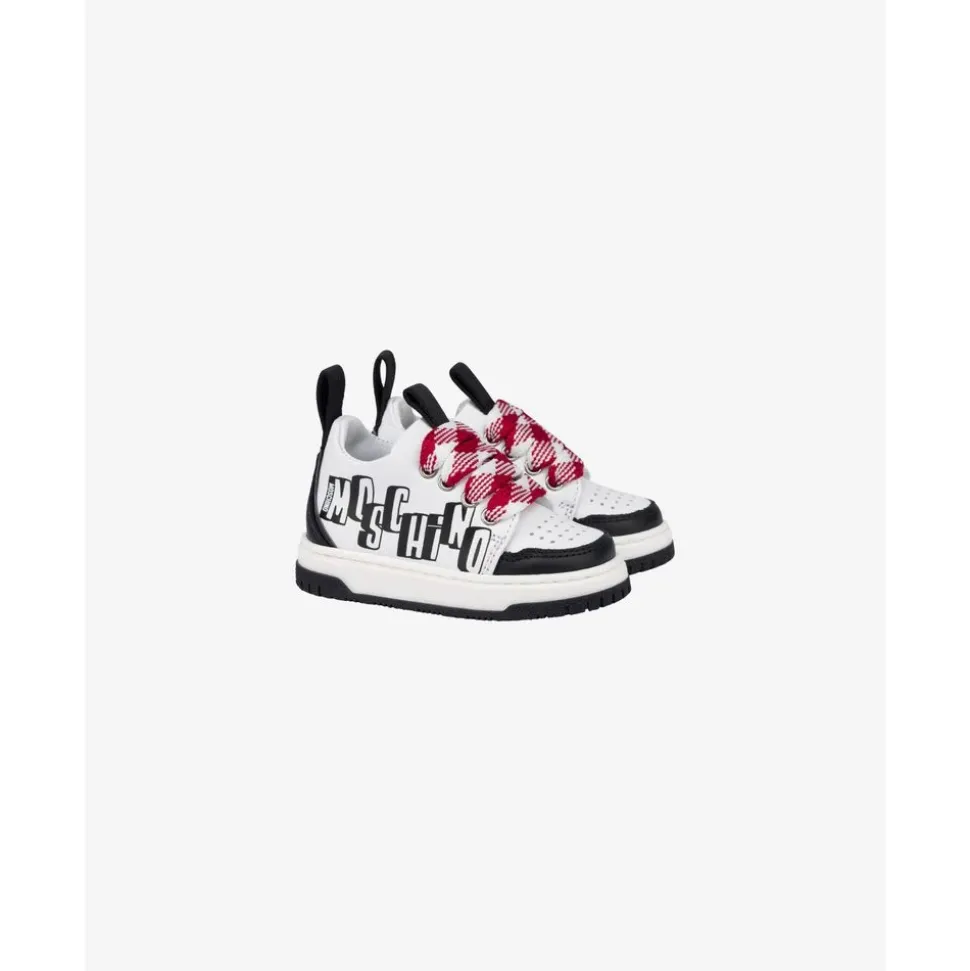 Zapatillas de Cuero con Logotipo