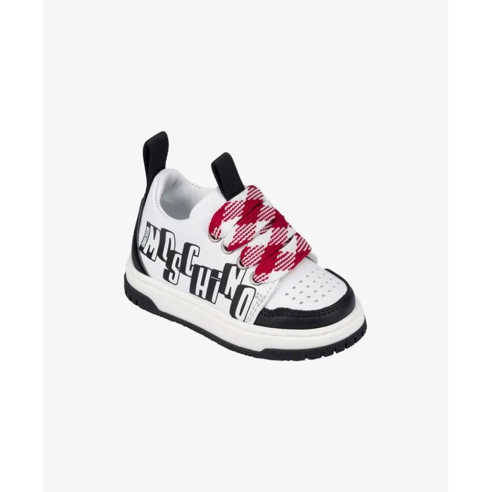 Zapatillas de Cuero con Logotipo