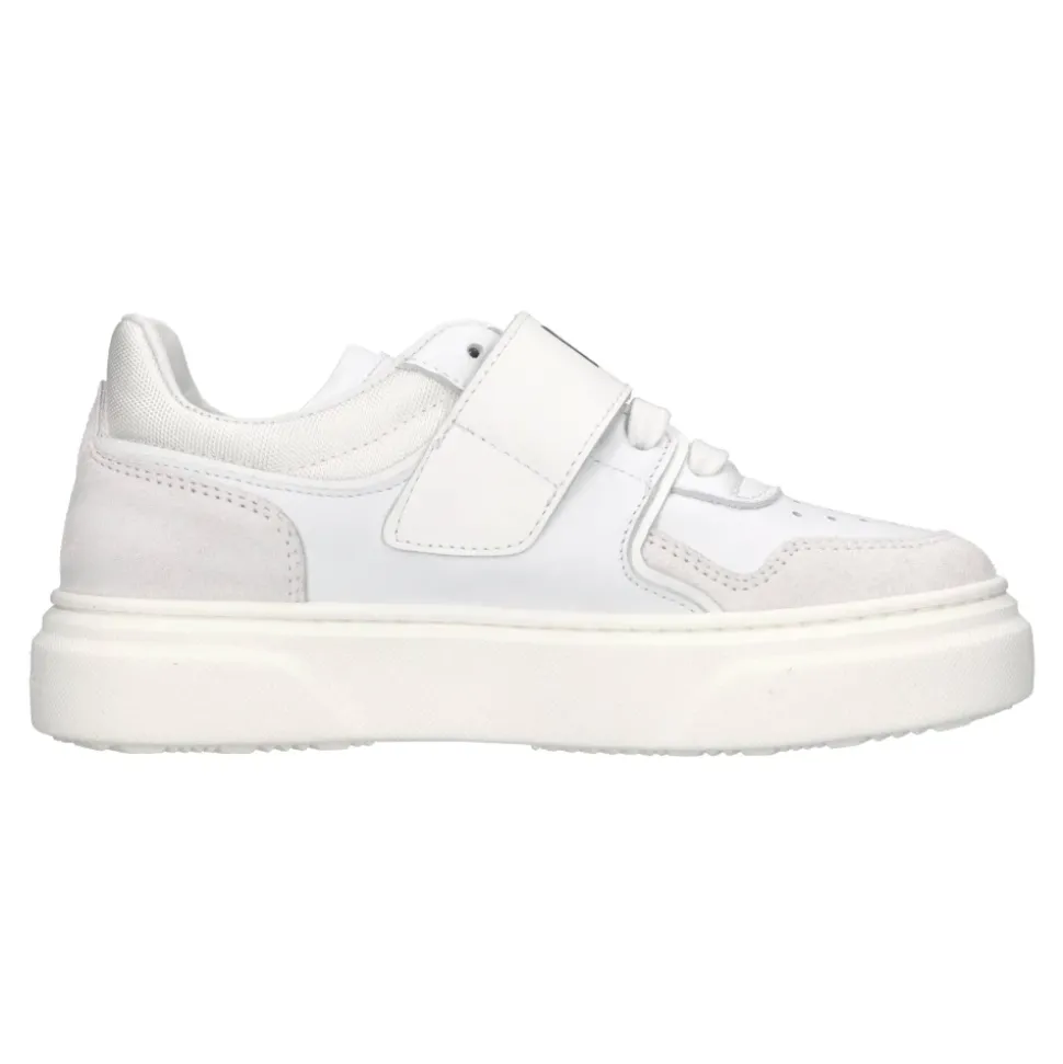 Zapatillas de cuero y ante