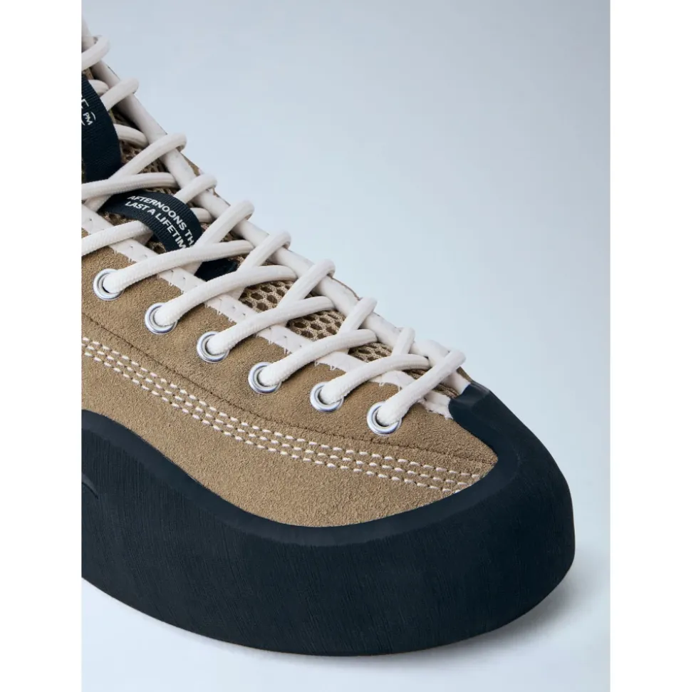 Zapatillas de Lona de Caña Alta