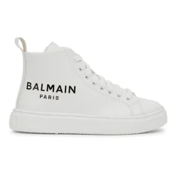 Zapatillas deportivas altas de cuero