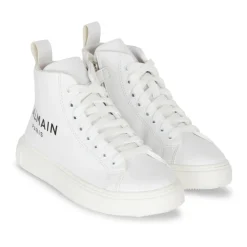 Zapatillas deportivas altas de cuero