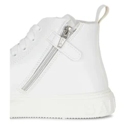 Zapatillas deportivas altas de cuero