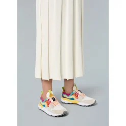 Zapatillas deportivas de ante y tejido técnico YAMANO 3 WOMAN