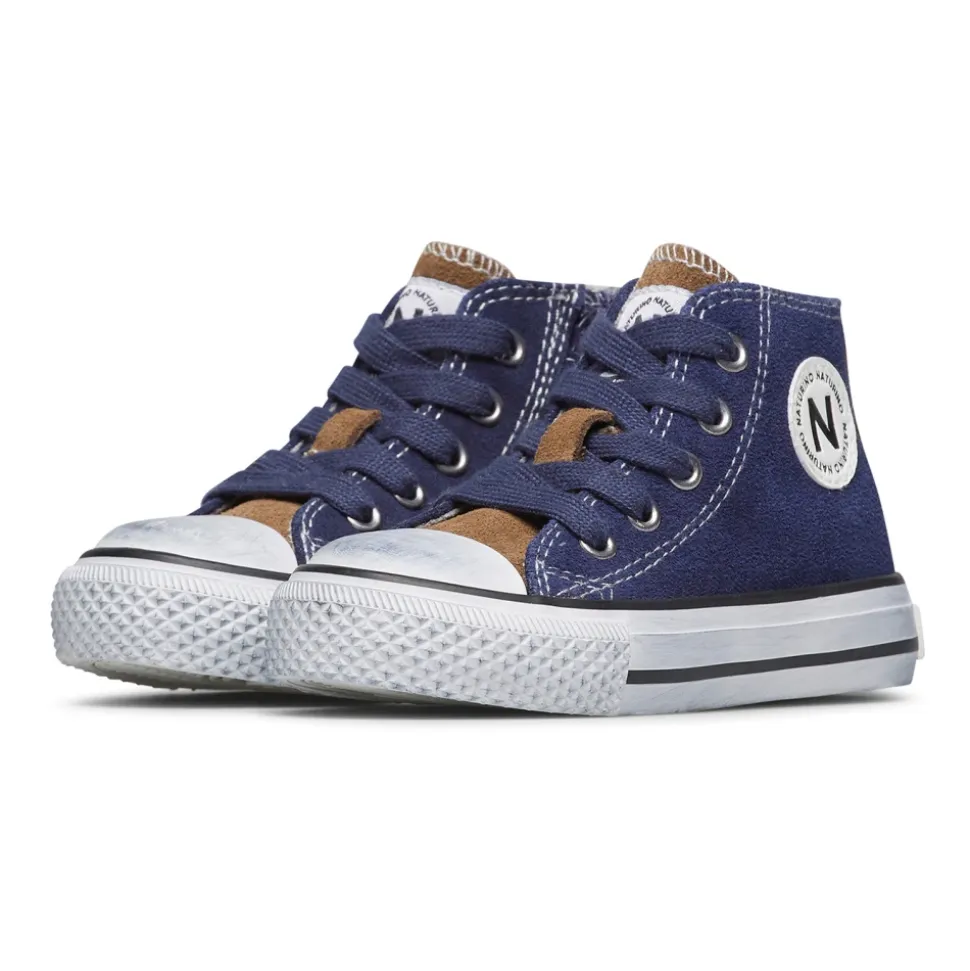 Zapatillas deportivas de corte alto de tejido YLFAS.