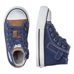 Zapatillas deportivas de corte alto de tejido YLFAS.