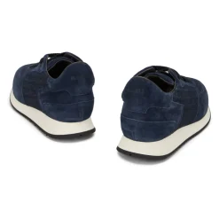 Zapatillas deportivas de piel y denim