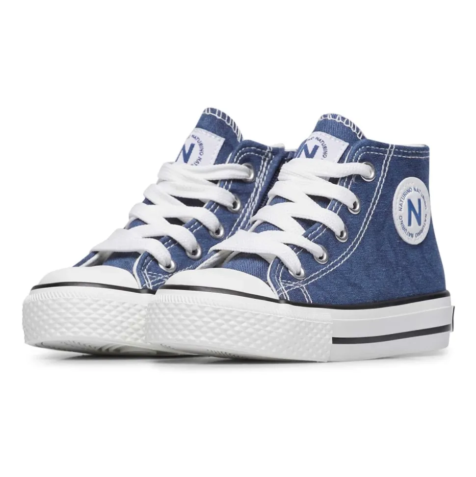 Zapatillas deportivas tobilleras de tejido YLFAS.