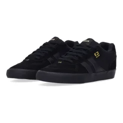 Zapatillas de Skate Negras/Oro Estilo Vulcanizado