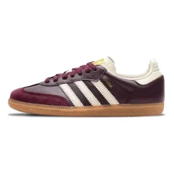 Zapatillas Maroon Gold Metallic Perfil Bajo