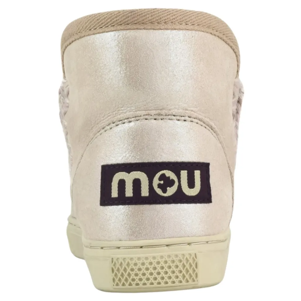 Zapatillas Rosa Lurex Niños Slip-On