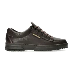 Zapato de cordones para hombre marrón oscuro