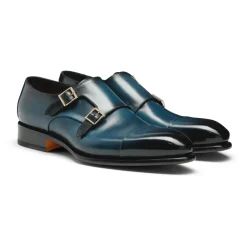 Zapato de doble hebilla para hombre