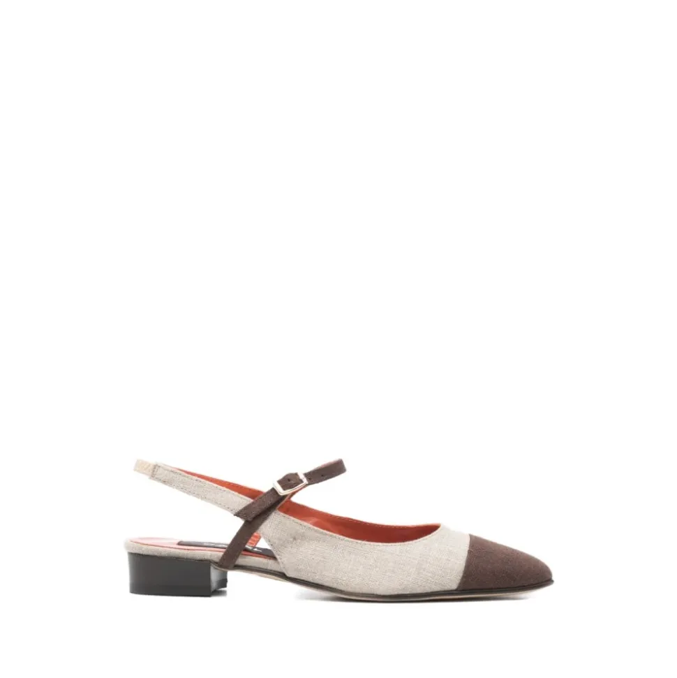 Zapato de Salón con Puntera y Tacón Ancho