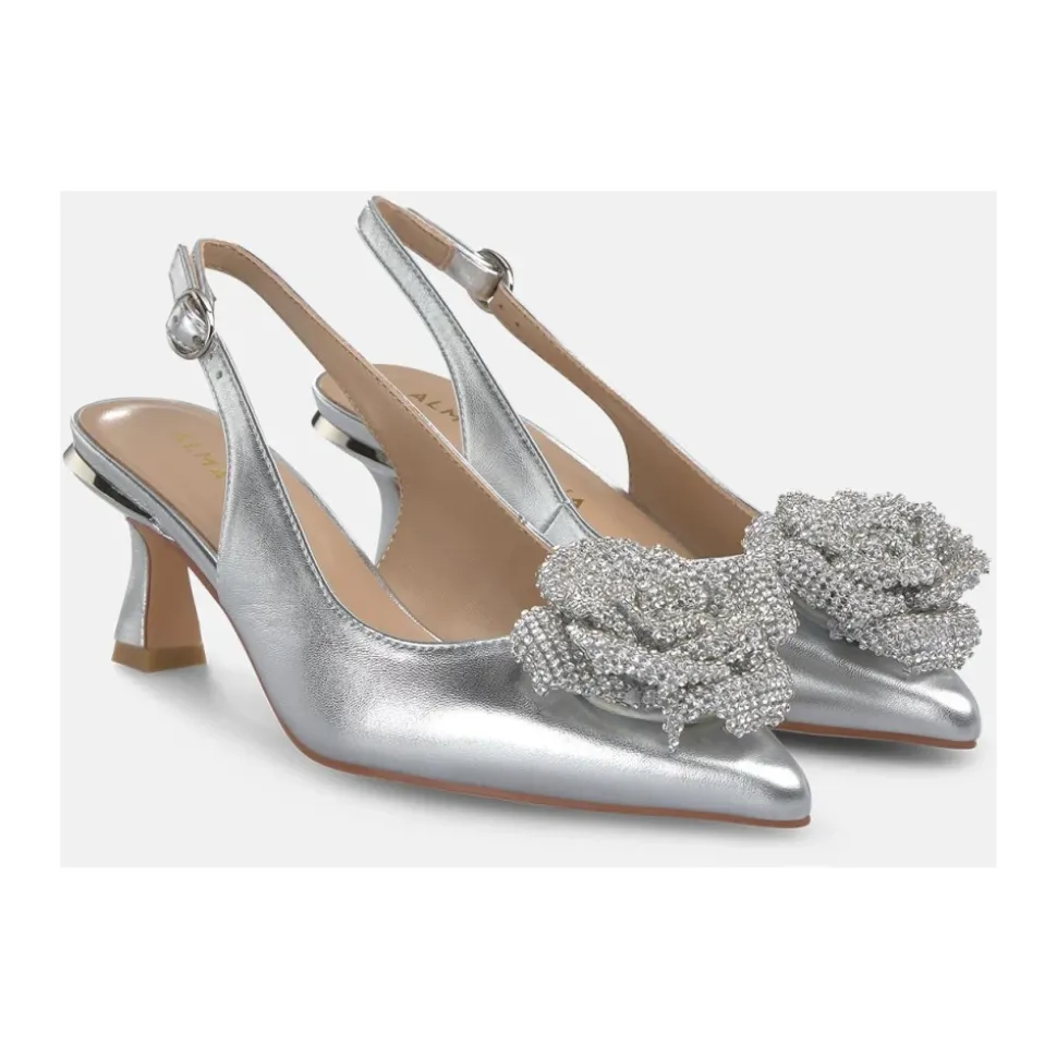 Zapato mini slip-on de flores