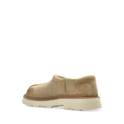 Zapatos Amarillos Lug Loafer de Ante