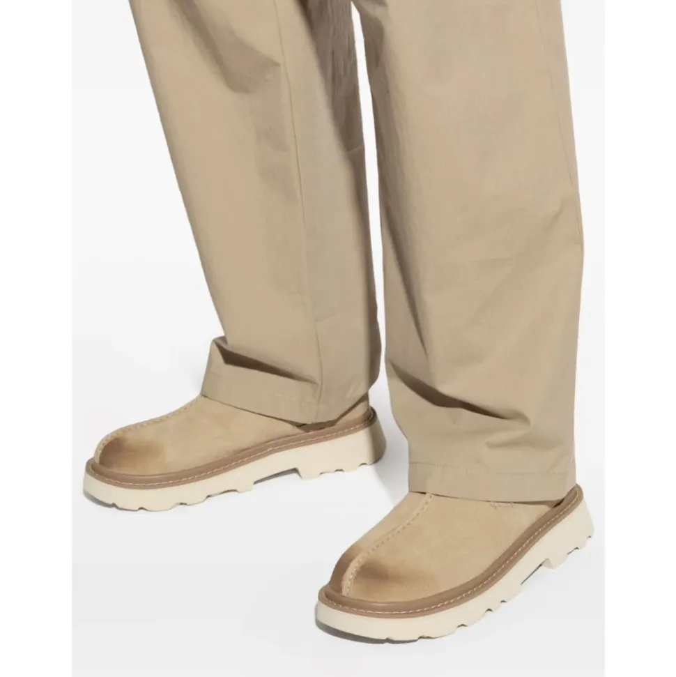 Zapatos Amarillos Lug Loafer de Ante