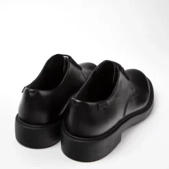 Zapatos Dean de Cuero Negro